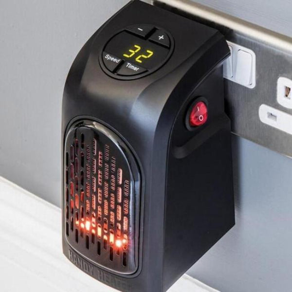 400W Electric Heater Mini Fan